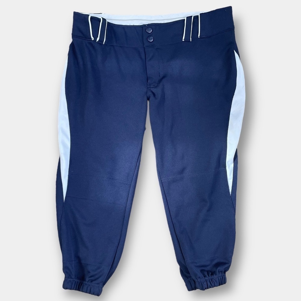 Champro Softball Baseball Pants Navy White Size Large Women's Girl's